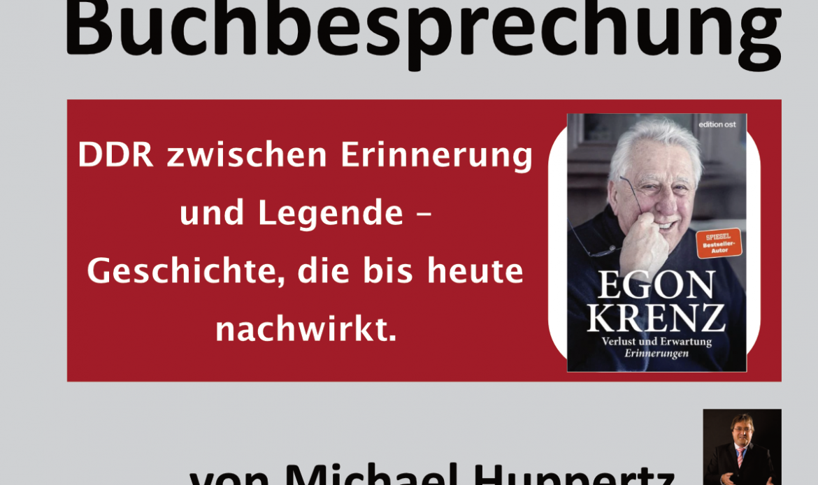 35 Jahre Einheit – Egon Krenz zieht Bilanz: DDR zwischen Erinnerung und Legende