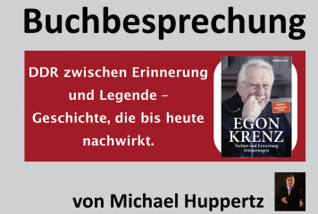 35 Jahre Einheit – Egon Krenz zieht Bilanz: DDR zwischen Erinnerung und Legende