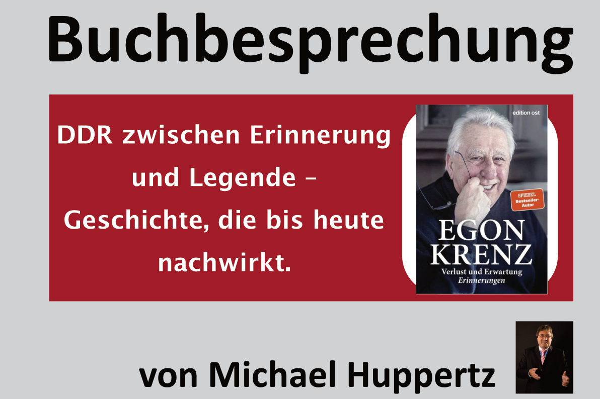 35 Jahre Einheit – Egon Krenz zieht Bilanz: DDR zwischen Erinnerung und Legende